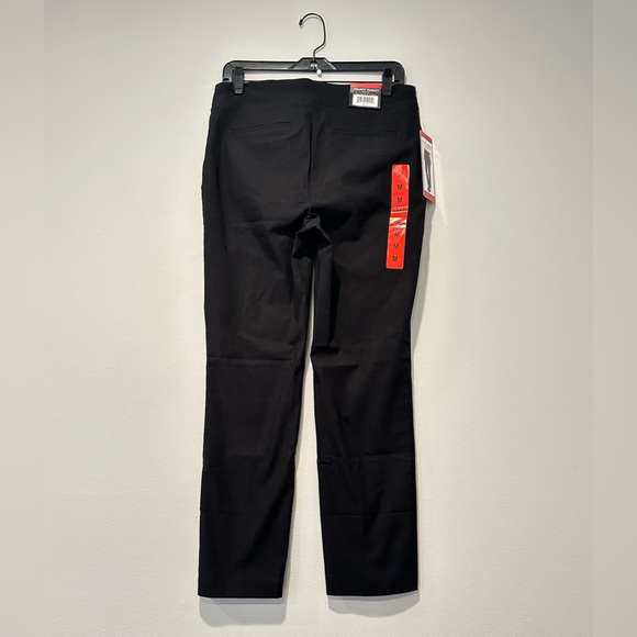 Hilary Radley Women's Built in tummy control panel Mid Rise Slim Leg Pants - Picture 12 of 15